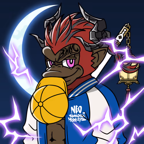 Neo Samurai Monkey #3464
