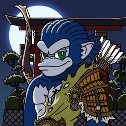 Neo Samurai Monkey #2885