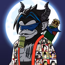 Neo Samurai Monkey #988