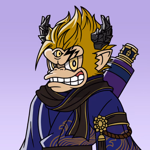 Neo Samurai Monkey #2748