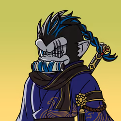 Neo Samurai Monkey #2422