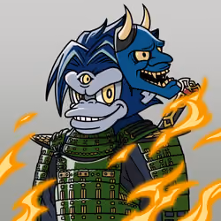 Neo Samurai Monkey #3560