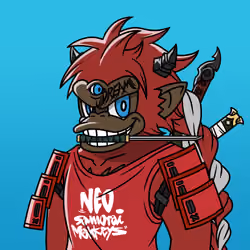 Neo Samurai Monkey #2254