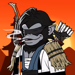 Neo Samurai Monkey #1026