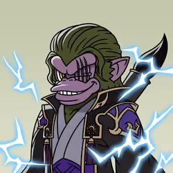 Neo Samurai Monkey #2917