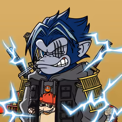 Neo Samurai Monkey #1867