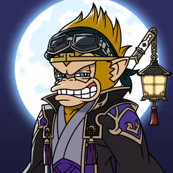 Neo Samurai Monkey #736