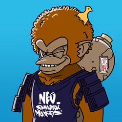 Neo Samurai Monkey #1722