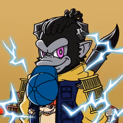 Neo Samurai Monkey #2038