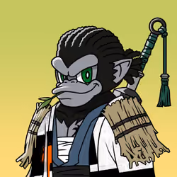 Neo Samurai Monkey #2157