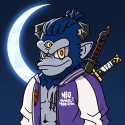 Neo Samurai Monkey #2417