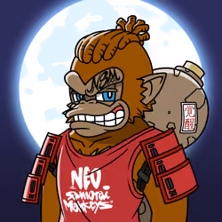 Neo Samurai Monkey #3348