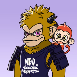 Neo Samurai Monkey #665