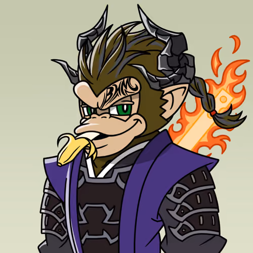 Neo Samurai Monkey #2871
