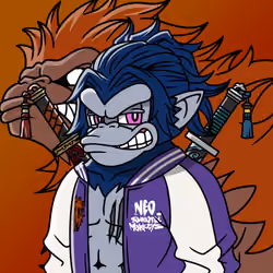 Neo Samurai Monkey #997