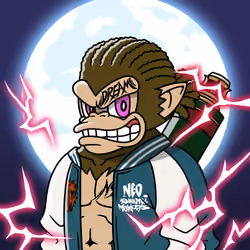 Neo Samurai Monkey #1252