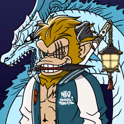 Neo Samurai Monkey #2330