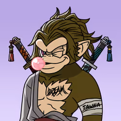 Neo Samurai Monkey #2755