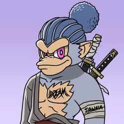 Neo Samurai Monkey #2071