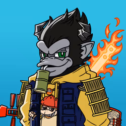 Neo Samurai Monkey #3510