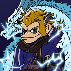 Neo Samurai Monkey #996