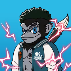 Neo Samurai Monkey #2957