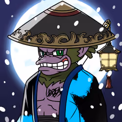 Neo Samurai Monkey #3384