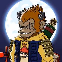 Neo Samurai Monkey #634