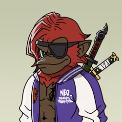 Neo Samurai Monkey #1464
