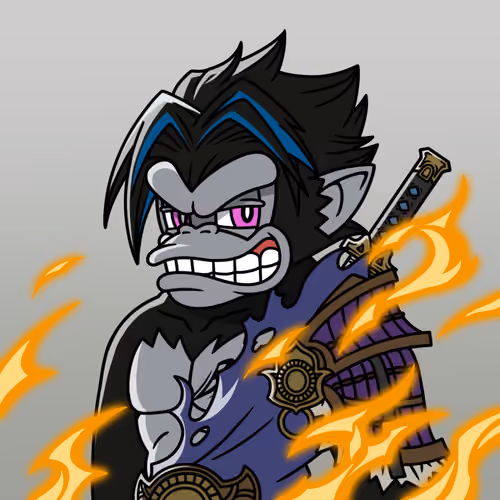 Neo Samurai Monkey #606
