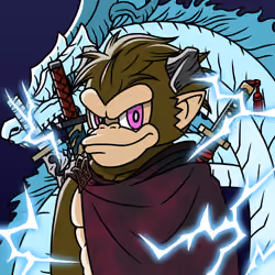 Neo Samurai Monkey #2343