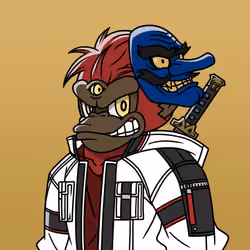 Neo Samurai Monkey #2123