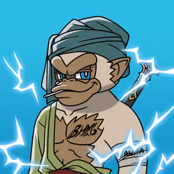 Neo Samurai Monkey #2257