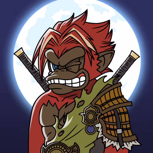Neo Samurai Monkey #204