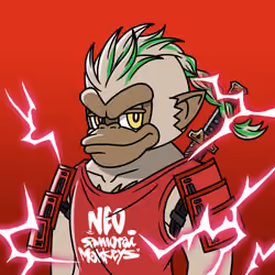 Neo Samurai Monkey #757