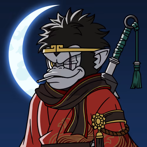 Neo Samurai Monkey #3519