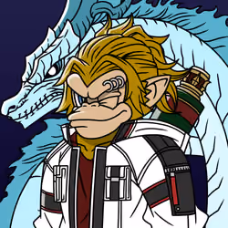 Neo Samurai Monkey #3216