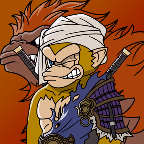 Neo Samurai Monkey #1184