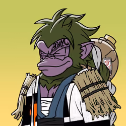 Neo Samurai Monkey #878
