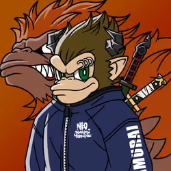 Neo Samurai Monkey #2094