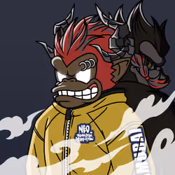 Neo Samurai Monkey #3277