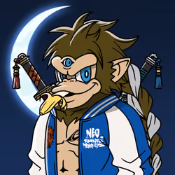 Neo Samurai Monkey #3493