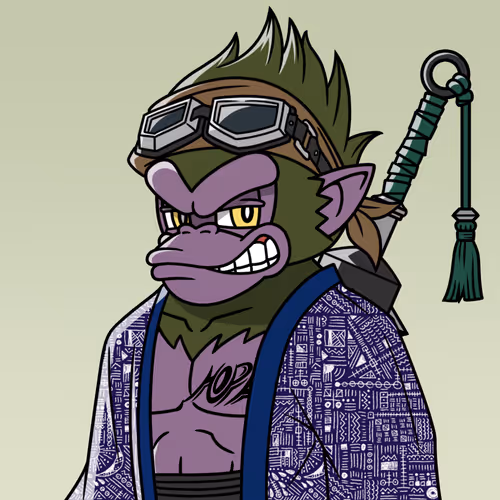 Neo Samurai Monkey #1219
