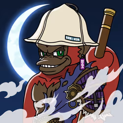 Neo Samurai Monkey #2296