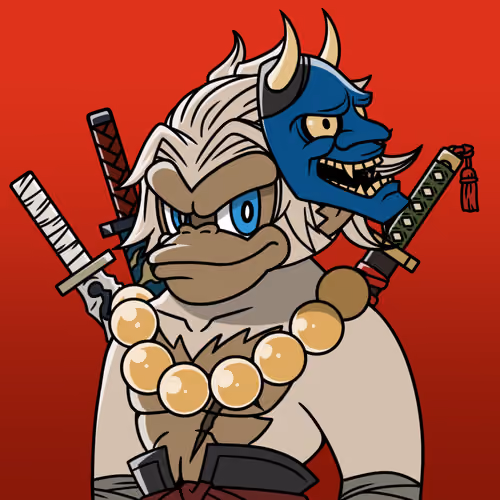 Neo Samurai Monkey #1791
