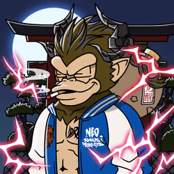 Neo Samurai Monkey #3301