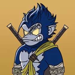 Neo Samurai Monkey #1534