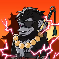 Neo Samurai Monkey #1851