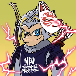 Neo Samurai Monkey #2674