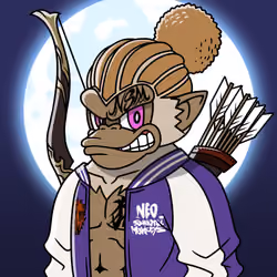 Neo Samurai Monkey #1885